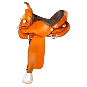 Western Gaited Horse Saddle  - Triumph by Royal King
16" Medium Oil leather